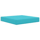 Udendørs Sofa Pude Polyester Turkis 60 x 60 x 8 cm