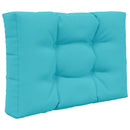 Udendørs Sofa Pude Polyester Turkis 60 x 60 x 8 cm
