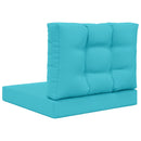 Udendørs Sofa Pude Polyester Turkis 60 x 60 x 8 cm