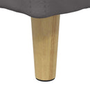 Ottoman med Opbevaring Grå 40 x 40 x 45 cm Kunstlæder