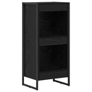 Bogskab Sort eg 40 x 30 x 86,5 cm Konstrueret træ