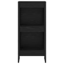 Bogskab Sort eg 40 x 30 x 86,5 cm Konstrueret træ