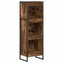 Bogskab Røget Eg 40 x 30 x 121 cm Konstrueret træ