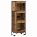 Bogskab Gammelt træ 40 x 30 x 121 cm Konstrueret træ