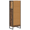 Bogskab Gammelt træ 40 x 30 x 121 cm Konstrueret træ