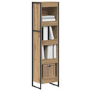 Bogskab Artisan eg 40 x 30 x 155 cm Konstrueret træ