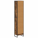 Bogskab Røget Eg 40 x 30 x 189,5 cm Konstrueret træ