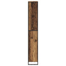 Bogskab Gammelt træ 40 x 30 x 189,5 cm Konstrueret træ