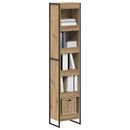 Bogskab Artisan eg 40 x 30 x 189,5 cm Konstrueret træ