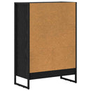 Bogskab Sort eg 60 x 30 x 86,5 cm Konstrueret træ