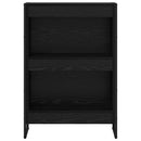 Bogskab Sort eg 60 x 30 x 86,5 cm Konstrueret træ