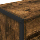 Bogskab Røget Eg 60 x 30 x 86,5 cm Konstrueret træ