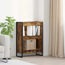 Bogskab Røget Eg 60 x 30 x 86,5 cm Konstrueret træ