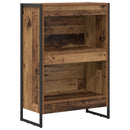Bogskab Gammelt træ 60 x 30 x 86,5 cm Konstrueret træ