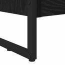 Bogskab Sort eg 60 x 30 x 121 cm Konstrueret træ
