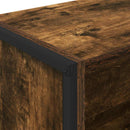 Bogskab Røget Eg 60 x 30 x 121 cm Konstrueret træ