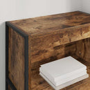 Bogskab Røget Eg 60 x 30 x 121 cm Konstrueret træ