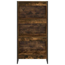 Bogskab Røget Eg 60 x 30 x 121 cm Konstrueret træ