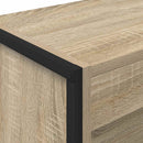 Bogskab Sonoma 60 x 30 x 155 cm Konstrueret træ