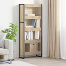 Bogskab Sonoma 60 x 30 x 155 cm Konstrueret træ