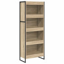 Bogskab Sonoma 60 x 30 x 155 cm Konstrueret træ