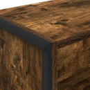 Bogskab Røget Eg 60 x 30 x 155 cm Konstrueret træ