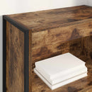 Bogskab Røget Eg 60 x 30 x 155 cm Konstrueret træ