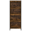 Bogskab Røget Eg 60 x 30 x 155 cm Konstrueret træ