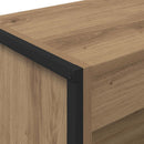 Bogskab Artisan eg 60 x 30 x 155 cm Konstrueret træ