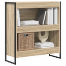 Bogskab Sonoma 80 x 30 x 86,5 cm Konstrueret træ