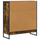 Bogskab Røget Eg 80 x 30 x 86,5 cm Konstrueret træ