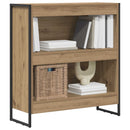 Bogskab Artisan eg 80 x 30 x 86,5 cm Konstrueret træ