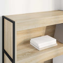 Bogskab Sonoma 80 x 30 x 121 cm Konstrueret træ