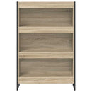 Bogskab Sonoma 80 x 30 x 121 cm Konstrueret træ