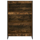 Bogskab Røget Eg 80 x 30 x 121 cm Konstrueret træ