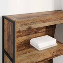 Bogskab Gammelt træ 80 x 30 x 121 cm Konstrueret træ