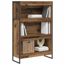 Bogskab Gammelt træ 80 x 30 x 121 cm Konstrueret træ