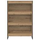 Bogskab Artisan eg 80 x 30 x 121 cm Konstrueret træ
