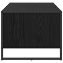 Sofabord Sort eg 80 x 50 x 40 cm Konstrueret træ