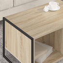 Sofabord Sonoma 80 x 50 x 40 cm Konstrueret træ