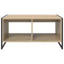 Sofabord Sonoma 80 x 50 x 40 cm Konstrueret træ