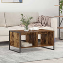 Sofabord Røget Eg 80 x 50 x 40 cm Konstrueret træ