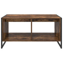 Sofabord Røget Eg 80 x 50 x 40 cm Konstrueret træ