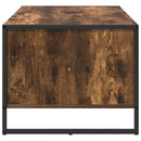 Sofabord Røget Eg 80 x 50 x 40 cm Konstrueret træ