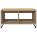 Sofabord Artisan eg 80 x 50 x 40 cm Konstrueret træ