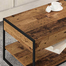 Sofabord Gammelt træ 80 x 50 x 40 cm Konstrueret træ