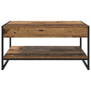 Sofabord Gammelt træ 80 x 50 x 40 cm Konstrueret træ