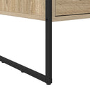 Sofabord med skuffe Sonoma 100 x 46 x 40 cm Konstrueret træ