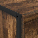 Sofabord med skuffe Røget Eg 100 x 46 x 40 cm Konstrueret træ