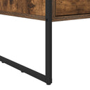 Sofabord med skuffe Røget Eg 100 x 46 x 40 cm Konstrueret træ